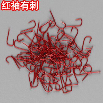 包邮正品红袖鱼钩白条红虫袖钩袖金袖无刺赤袖有倒刺渔钩钓鱼用品