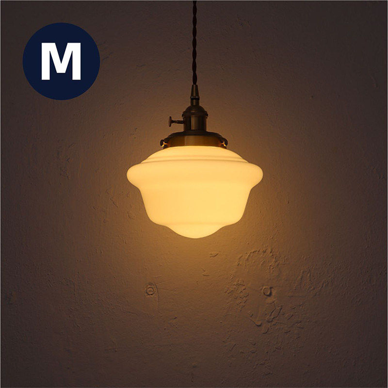 美式黄铜复古乳白色玻璃吊灯 卧室餐厅吧台书房咖啡厅过道玄关灯