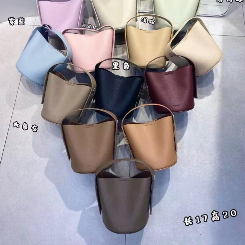 秋冬款日韩荔枝纹子母水桶包挂耳手提包休闲时尚百搭高级单肩斜挎,箱包皮具/热销女包/男包,水桶包,淘宝优惠券,粉丝福利购,淘宝优惠卷