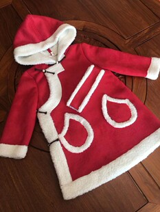 儿童蒙古袍仿鹿皮绒棉袍小孩蒙古族日常生活装秋冬外套加厚新品