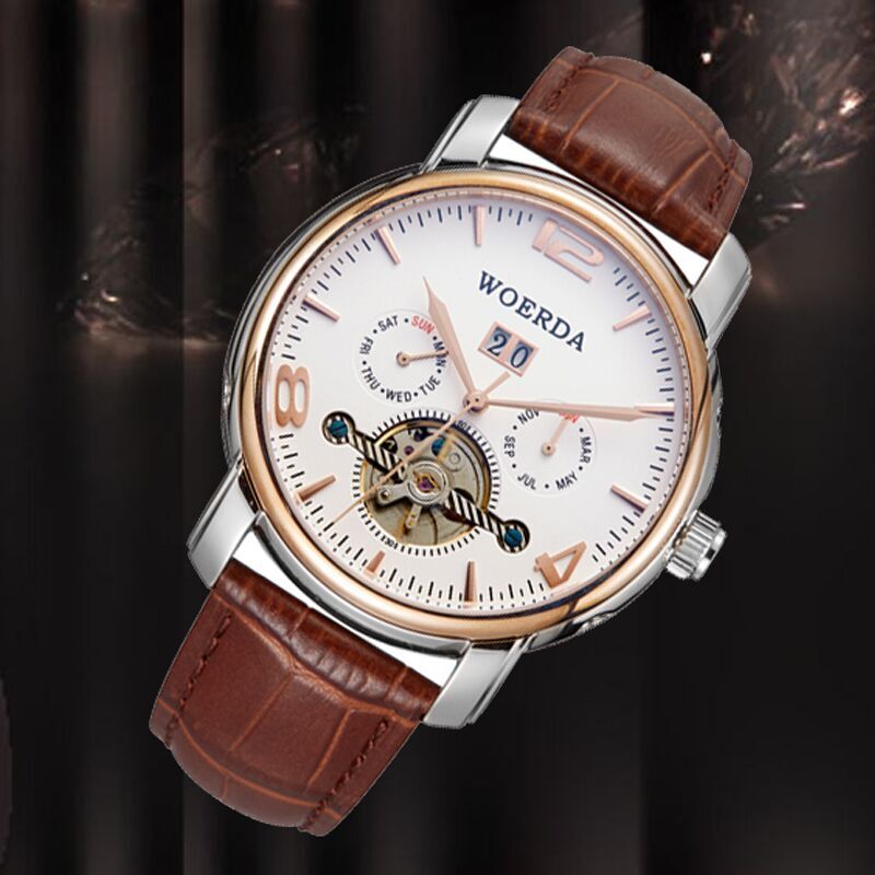 机械多功能大表盘霸气风陀飞轮