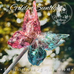 立体蝴蝶棒棒糖水晶糖高级礼物可定制创意网红儿童糖果0糖0脂