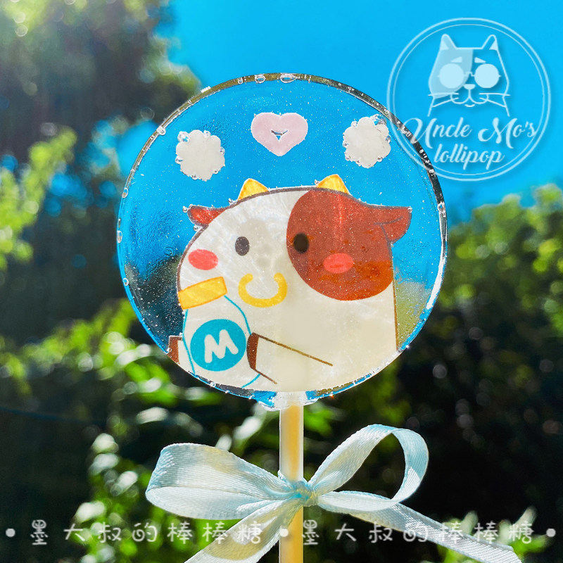 牛原创十二生肖棒棒糖糖果棒棒糖德国天然零食波板糖手工送男女友