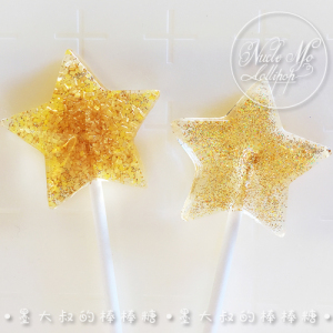 2只五角星墨大叔手工烟花星空棒棒糖专利波板送女友儿童礼物德国