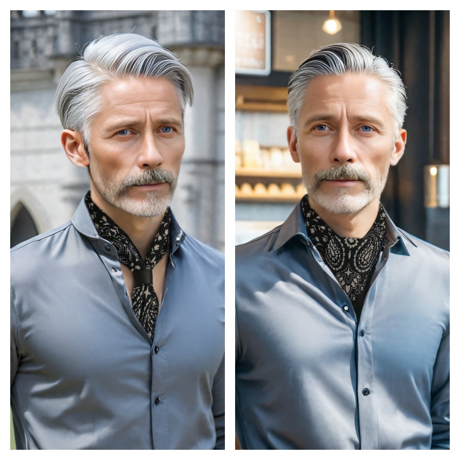 男士日系棉质图腾方巾复古腰果花丝巾男女时髦装饰领巾系腰围巾