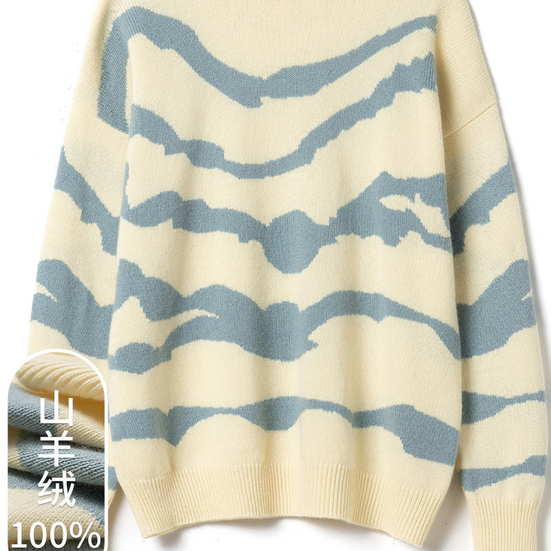 【100%山羊绒】秋冬季圆领通勤长袖针织休闲上衣女士羊绒衫,女装/女士精品,羊绒衫,淘宝优惠券,粉丝福利购,淘宝优惠卷