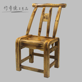 湘西农村传统老式 餐椅 实木椅子家用松木靠背椅农家乐饭店椅新中式