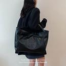 Mankok复古大容量包包女2025新款 休闲软皮单肩包百搭托特包旅行包