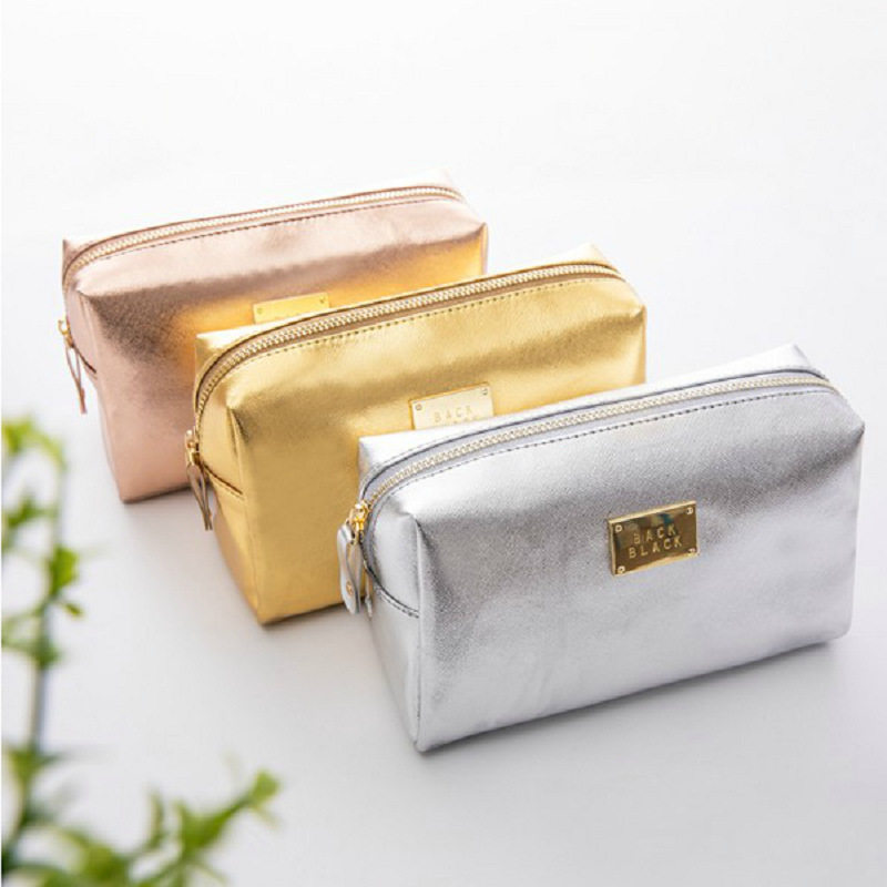 2019 New products pu Cosmetic lovely Lipstick laser golden Makeup lady Overnight stay Storage bag silveryin the Storage consolidation , Home Storage appliances , Storage bag , Cosmetic  category - from Buy2taobao.com to provide professional Taobao agent buy service