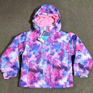 新冬款儿童加厚滑雪服户外男女儿童滑雪服儿童加厚保暖防风滑雪衣