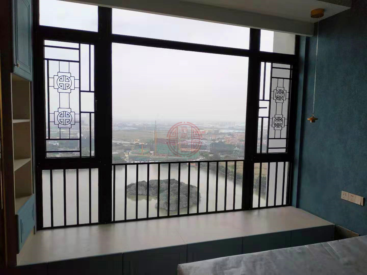 窗花不锈金刚纱网 高层窗户儿童安全防蚊护栏 港式铝合金防盗窗花