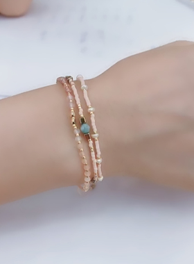 vikiko新款甜美全新细女能量手链