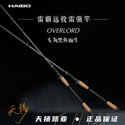 海伯雷霸路亚竿雷黑鱼远投巨物