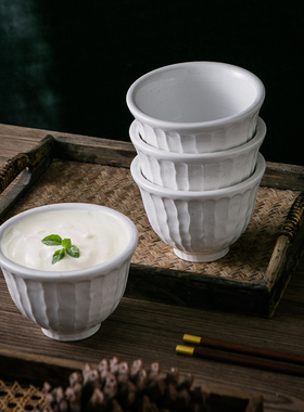 日式高温陶瓷餐具饭碗沙拉碗水果碗面碗汤碗甜品碗家用小吃碗