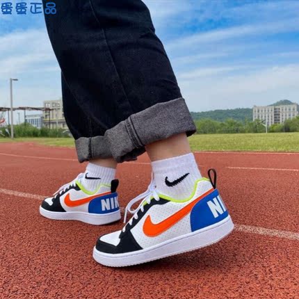 专柜正品 耐克Nike COURT BOROUGH 女子低帮运动休闲板鞋 DV9113