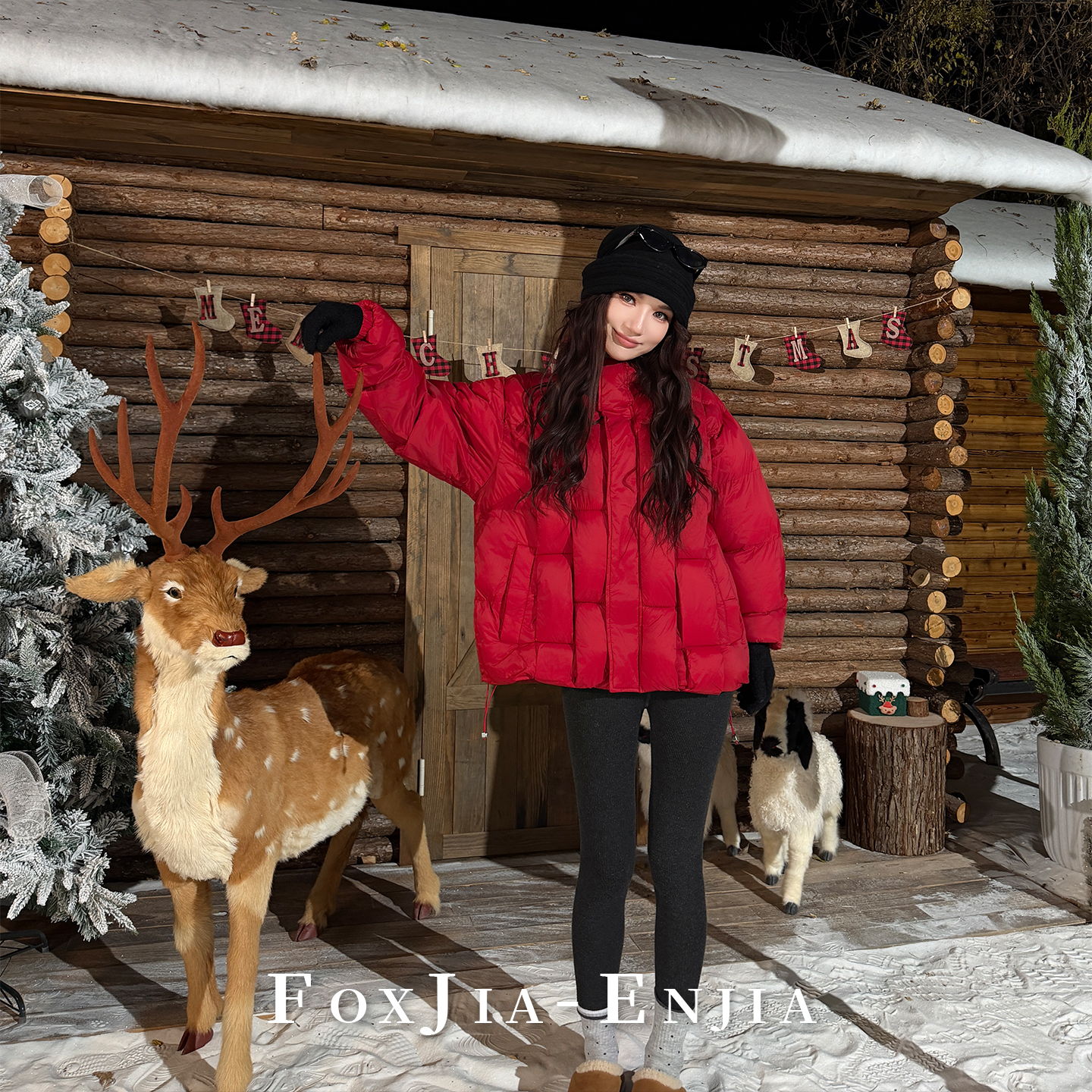 【恩佳专享】冬季时尚潮流个性棉衣7105