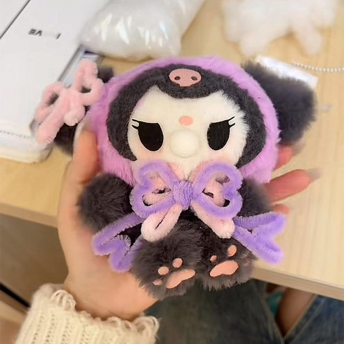 恶魔小库史迪仔毛绒diy材