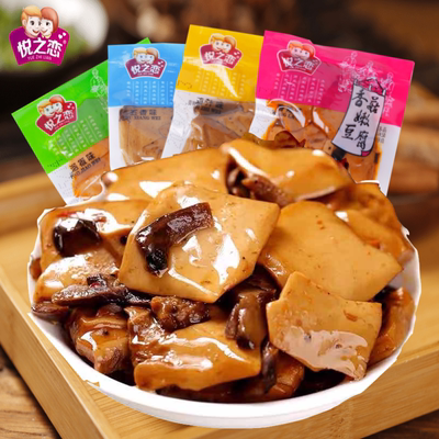 悦之恋豆干香菇嫩麻辣小吃