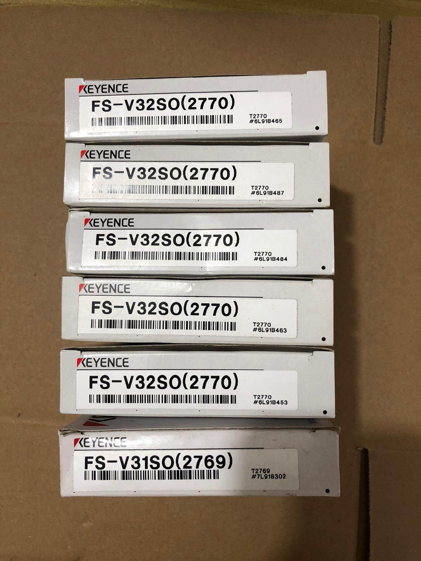 基恩士fs-v32so(2770)全新正品,里外码一致,实物需询价