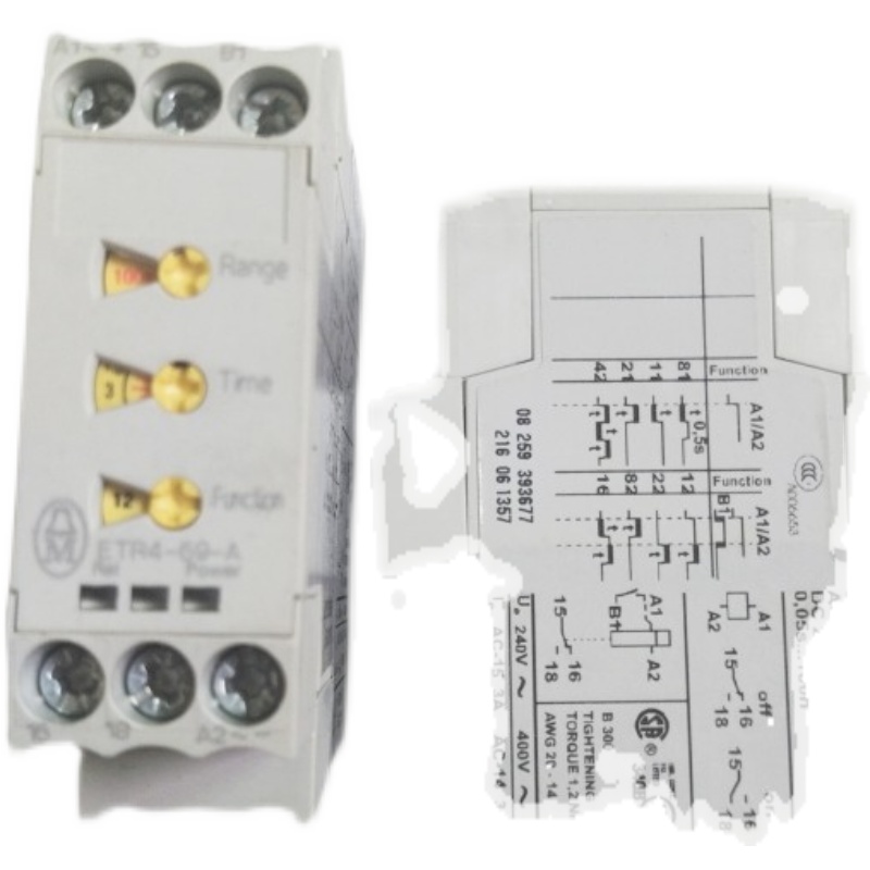 正品伊顿穆勒ETR4-69-A时间继电器询价，，，。