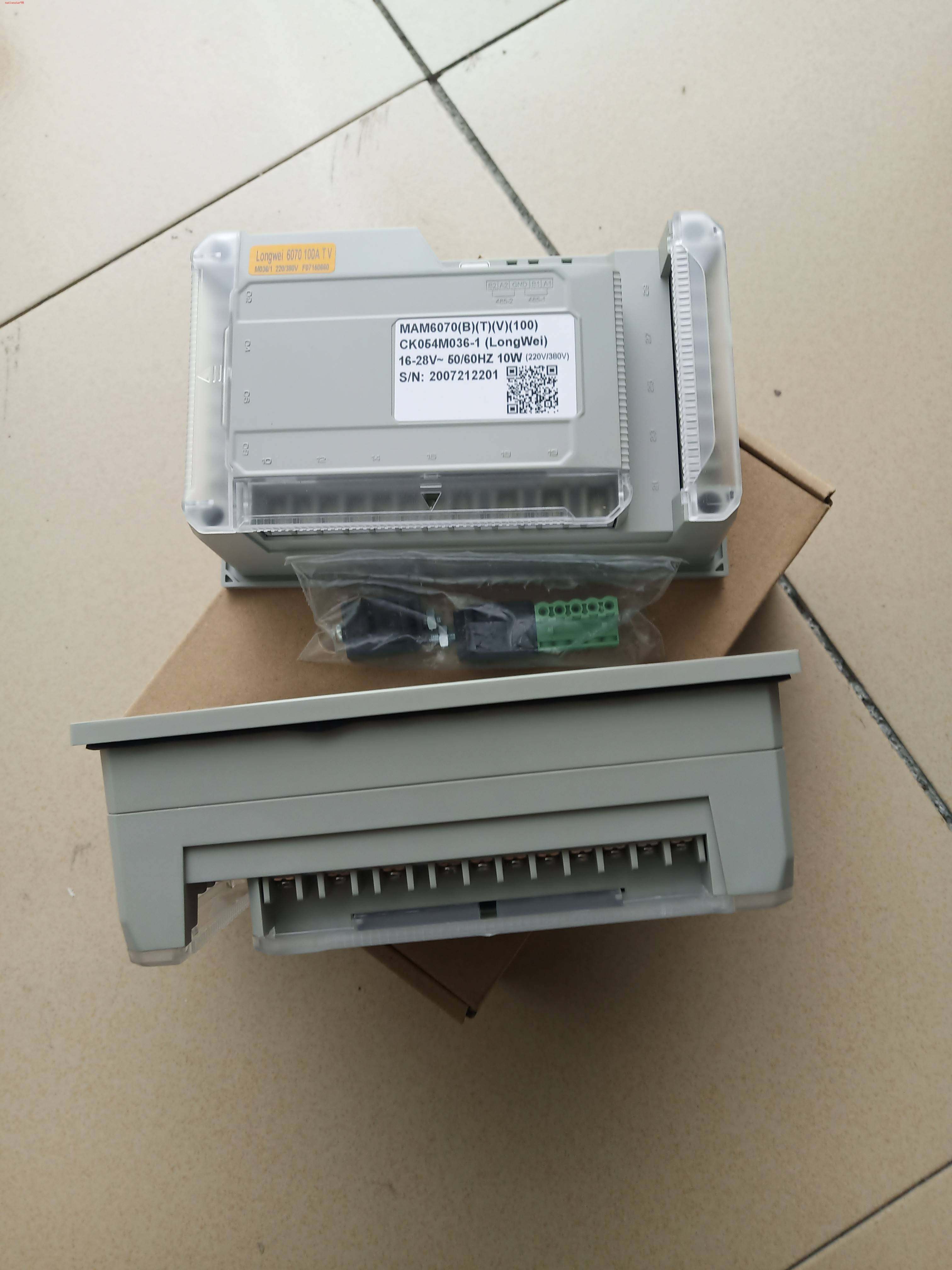 原装品mam6070btv普乐特空压机控制器工频一体式显示器mam 6070ms