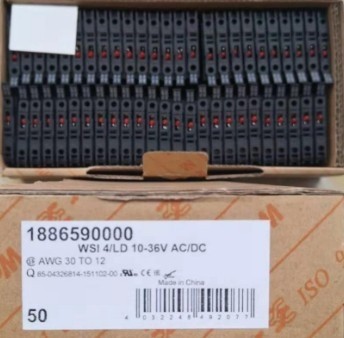 全新原装魏德米勒端子WSI 4/LD 10-36V AC/DC 1886590000，，，。