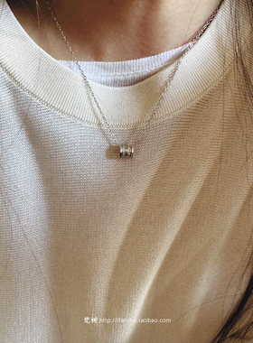 999纯银碎钻转运珠项链