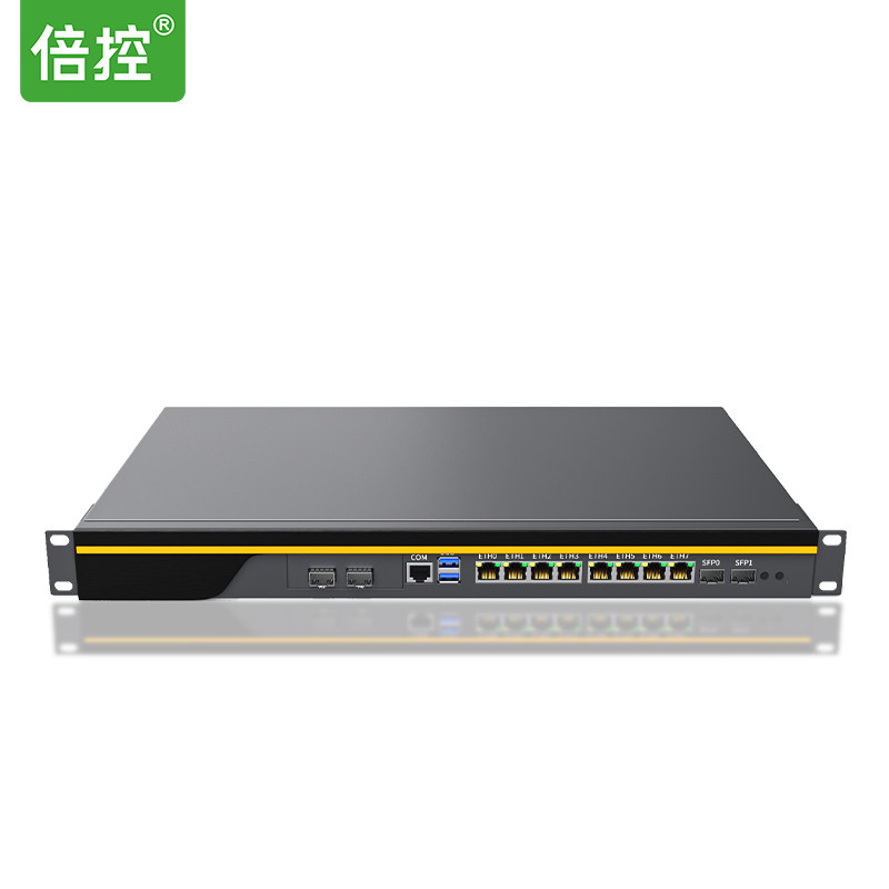 倍控i3-3320m万兆工控机软路由 爱快维盟海蜘蛛派网panabit机架式