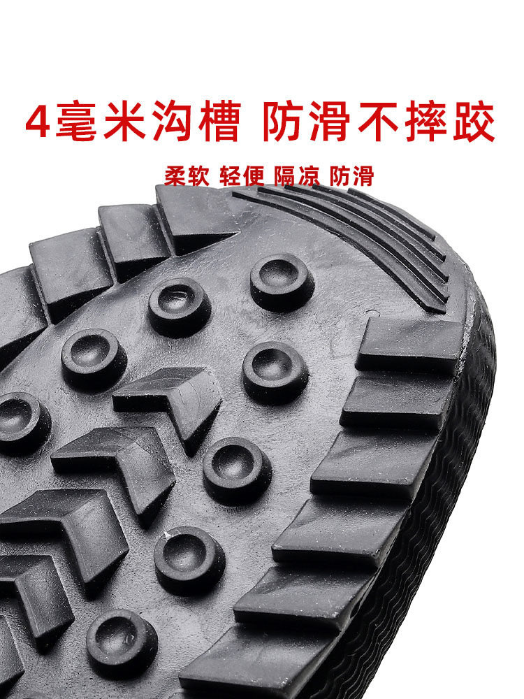 WINTER HIGH-TOP PLUS-SIZE COTTON SHOES MENS SNOW BOOTS MENS HOOK AND LOOP ONE-FOOT SLIP-ON WARM AND VELVET MENS SHOES FOR MIDDLE-AGED AND ELDERLY PEOPLE