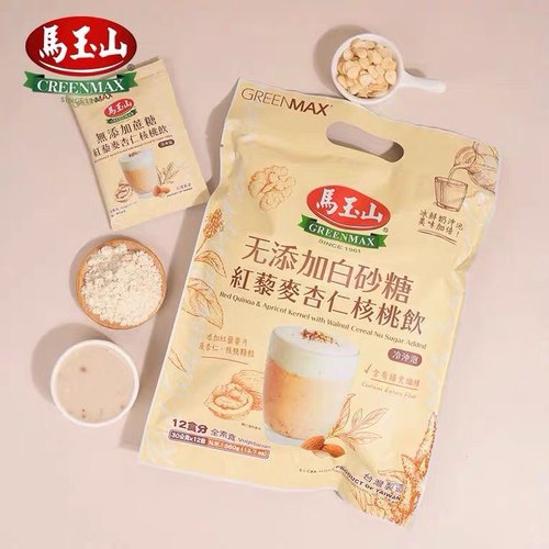 中国台湾进口马玉山红藜麦核桃饮360g谷物粉冲泡即食营养早餐代餐