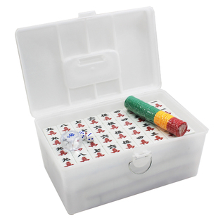 加厚竹丝标厚麻将牌 家用无磁麻将 送桌布.筹码.骰仔.风庄.塑料盒