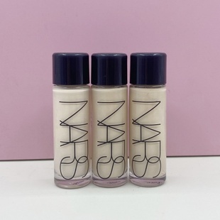 三瓶价！nars娜斯流光美肌超方瓶粉底液10ml国柜正品小样遮瑕养肤