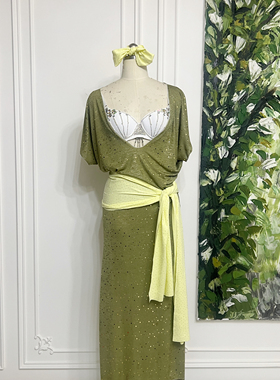 肚皮舞练功服练习服演出服表演服民俗袍子balady shabby saidi