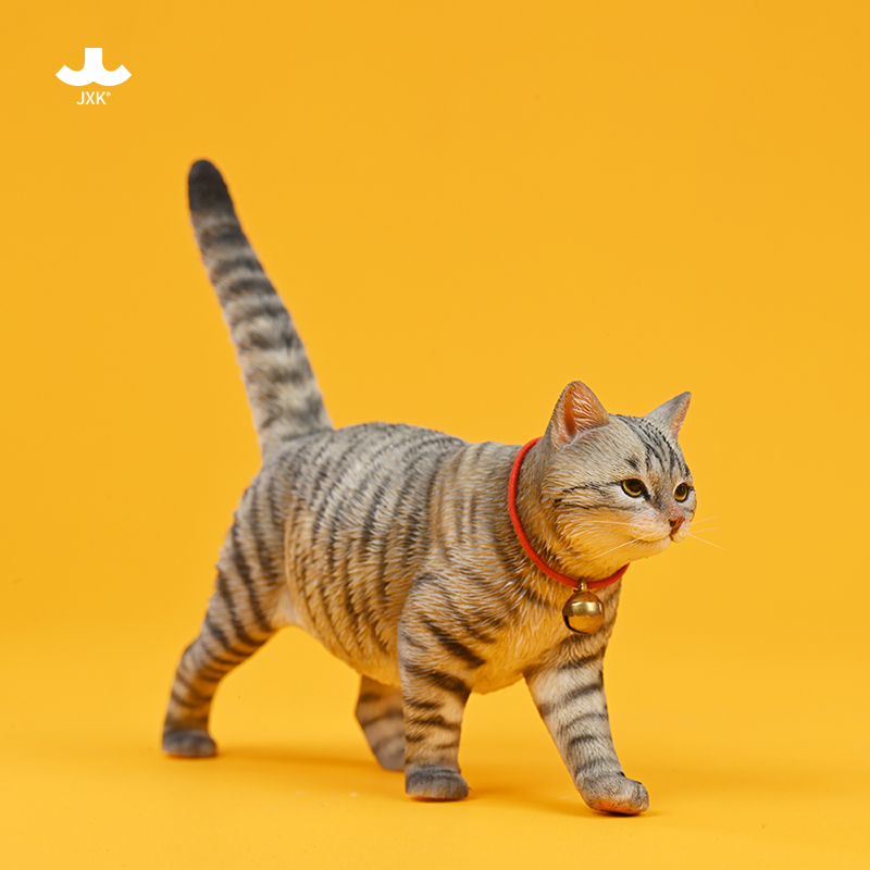 JXK 田园橘猫咪狸花三花仿真模型手办玩偶公仔小玩具装饰桌面摆件