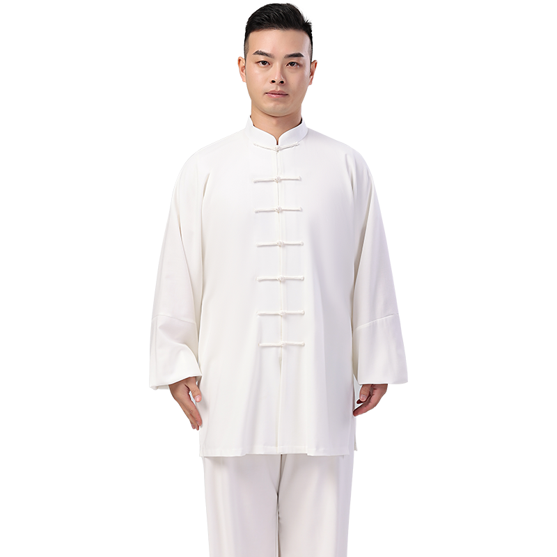 劲武太极服男款新款长袖八段锦练功服专业武术服装太极拳衣服套装