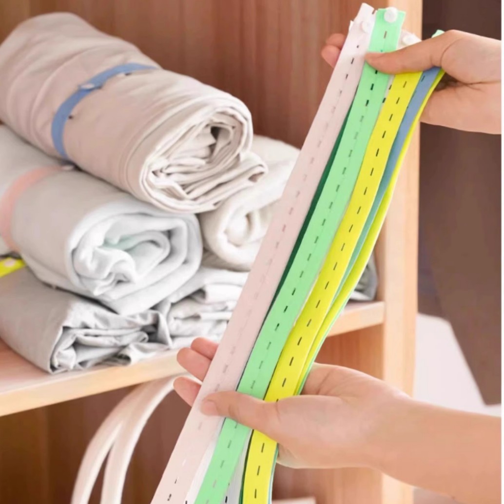 松紧带收纳被子衣服神器拉拉卷弹力捆绑整理松紧绳捆扎带叠衣服