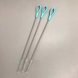 手柄加长吸管刷儿童保温杯水杯奶瓶通用刷旋转刷头清洁污渍无残留