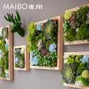 仿真绿植多肉壁挂田园挂饰壁饰立体电表箱遮挡植物墙花卉墙面装 饰