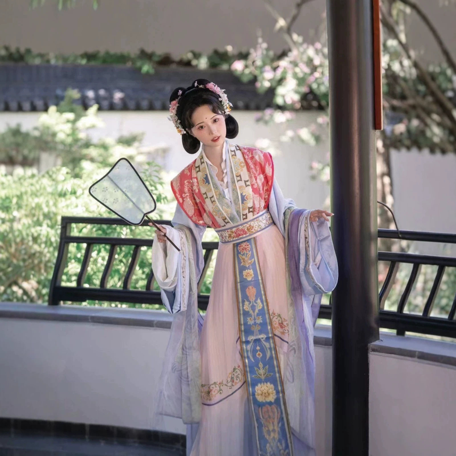 宋制汉服【绮罗香】新仕女图红楼梦巧姐绢人系列神仙复原款古风新图片