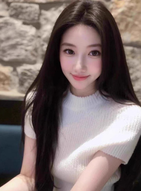 高级感白色短袖针织T恤女韩系纯欲风简约百搭修身小上衣31-7007