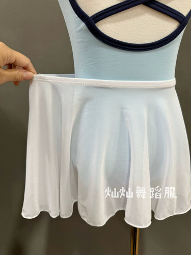 儿童女成人网纱裙裙舞蹈练功服松紧半裙百搭演出服民舞中国舞考级