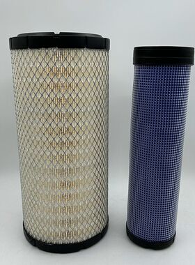 pu1834空气滤芯适配卡特新机空气滤芯直径18厘米度34厘米