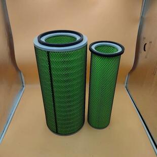 K2452空气滤芯适用东风柳特金满仓黄海金龙徐工20T吨吊车2454空滤