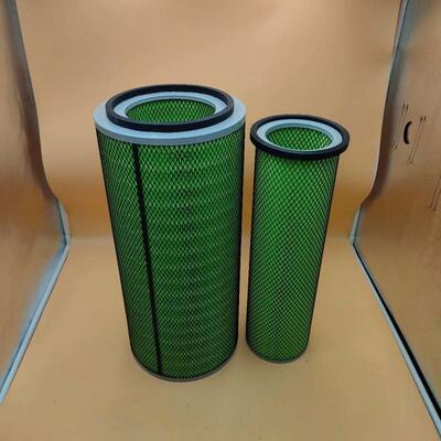 K2452空气滤芯适用东风柳特金满仓黄海金龙徐工20T吨吊车2454空滤