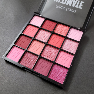 复古红色系眼影盘干枯玫瑰大红色梅子色彩妆盘舞台妆多色玩妆粉色