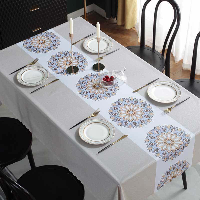 桌布防水防油免洗ins风北欧网红长方形餐桌布pvc茶几台布学生桌垫,居家布艺,桌布,淘宝优惠券,粉丝福利购,淘宝优惠卷