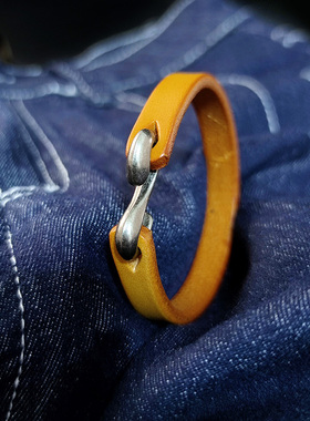 欧美朋克风复古皮手链个性街头