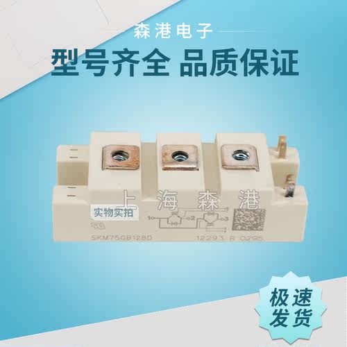 全新IGBT模块SKM75GB128D SKM100GB124D 电焊机模块 现货