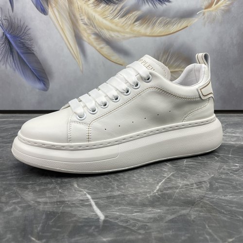 休闲鞋轻便透气车缝线头层牛皮