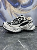 男鞋 欧洲站潮流拼色轻便厚底增高透气运动休闲老爹鞋 2025秋季 新款